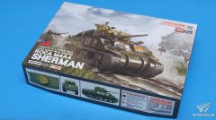【自由 151001】1/35 中国驻印军M4A4谢尔曼中型坦克板件预览
