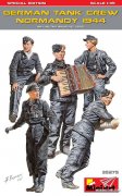 【MINIART 35275】新品：1/35 德国坦克乘员组（诺曼底1944）