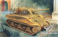 【威龙 6618】新品：1/35 美国M4A1谢尔曼坦克DV型