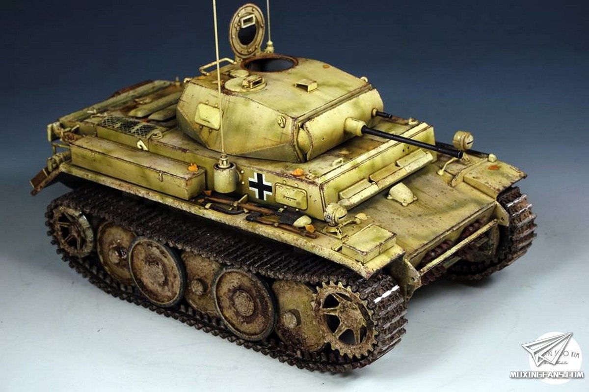 1/35 德国二号坦克l型山猫轻型坦克(asuka)