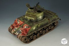 1/35 美国M4A3E8中型坦克朝鲜战场（田宫）