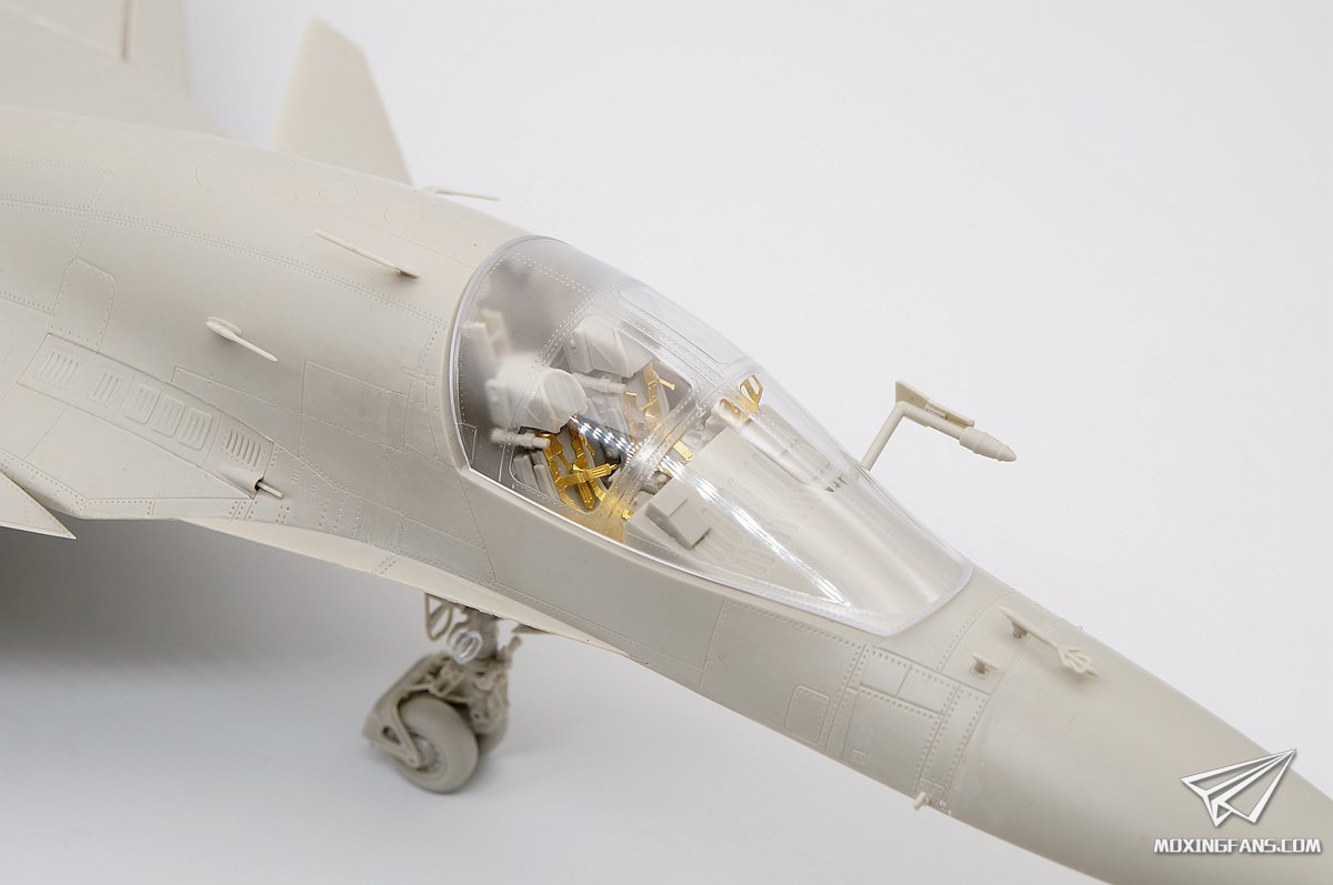 【小鹰 kh80141】1/48 俄罗斯su-34战斗轰炸机评测(8)