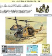 【威龙 3538】1/35美国UH-1D休伊武装直升机再版单