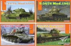 【威龙】迷你微缩世界：1/72 装甲战车 PART 7 T-34/76特辑预订单
