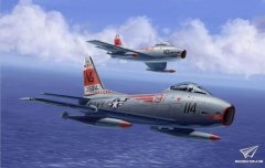 【小鹰 KH80156】新品：1/48 FJ-3狂怒战斗机