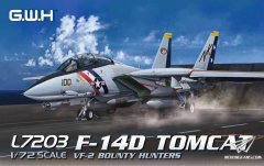 【长城 L7203】1/72 F-14D战斗机封绘更新