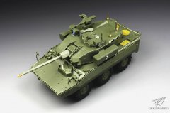 【TIGERMODEL 4665】1/35 法国Nexter T-40 轮式装甲侦察车板件预览