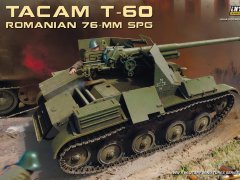 【MINIART 35240】新品：1/35 TACAM T-60 罗马尼亚76mm自行火炮