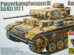 【田宫 89620】1/35 德国三号坦克L型连兵人