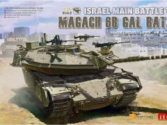 【MENG TS-040】1/35 以色列主战坦克“马加齐”6B GAL BATASH开盒评测