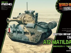 【MENG WWT-014】新品：英国步兵坦克A12“玛蒂尔达”II