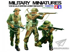 【田宫 35007】1/35 英国步兵组