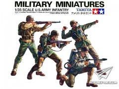 【田宫 35013】1/35 美国步兵组