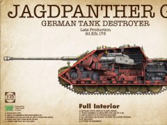 【三花 2106】1/35 德国猎豹坦克歼击车G1后期型板件图和说明书
