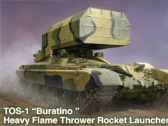 【小号手】1/35新品两则：TOS-1和梅卡瓦4M