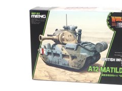 【MENG WWT-014】英国步兵坦克A12“玛蒂尔达”II开盒及素组测评