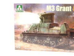 【三花 2116】1/35 美国M3"格兰特" CDL中型坦克开盒及素组测评