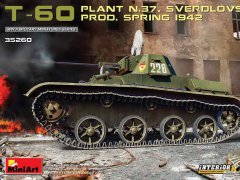 【MINIART 35260】新品：1/35 T-60轻型坦克 斯维尔德洛夫斯克 N.37工厂 1942年春季生产