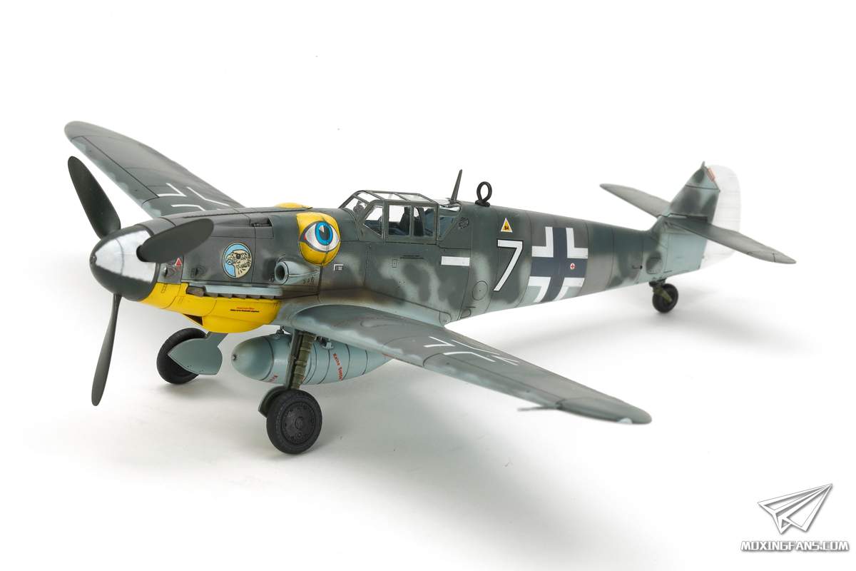 【田宫 60790】新品:1/72 梅塞施米特bf109 g-6战斗机