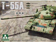 【三花 2056】1/35 T-55A中型坦克 3in1