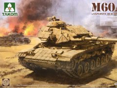 【三花 2113】1/35 M60A1主战坦克附反应装甲