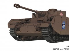 【少女与战车】1/35 四号坦克H型（D型改）全内构？