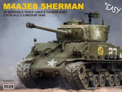 【麦田 RM-5028】新品：1/35 M4A3E8谢尔曼中型坦克