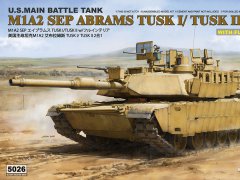 【麦田 RM-5026】1/35 美国 M1A2 艾布拉姆斯主战坦克 SEP TUSK1/2