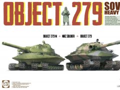 【三花】1/72 苏联279(m)工程（5005）及1/35 豹2装甲回收车（2122）