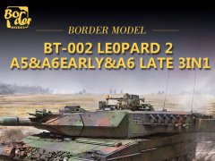 【边境 BT-002】1/35 德国豹2A5&A6 3合1更多信息更新