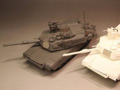 【VOIIO 01101】1/35 美国 M1A2 SEP v2主战坦克素组评测