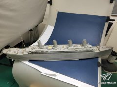 【小号手】1/200 泰坦尼克号邮轮进度