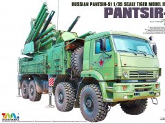 【TIGER 4644】1/35 俄罗斯 铠甲-S1 车载防空导弹开盒评测