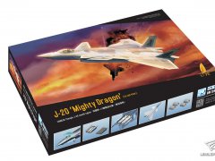 【梦模型 720010】新品：1/72 中国歼-20隐身战斗机（服役型号）