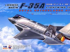 【MENG LS-011】新品：1/48 洛克希德-马丁F-35A“闪电”II战斗机“皇家荷兰空军”