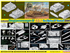 【威龙 6951】新品：1/35 德国四号坦克维修车/四号坦克H中期型 2in1 （非官方）