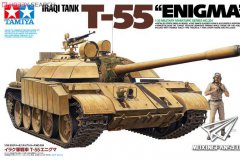 【田宫 35324】1/35 伊拉克陆军T-55“ENIGMA”坦克