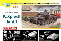【威龙 6394】1/35 德国三号坦克J型2in1