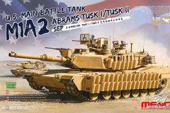【MENG TS-026】1/35 美国 M1A2 SEP TUSK I/TUSK II 艾布拉姆斯主战坦克