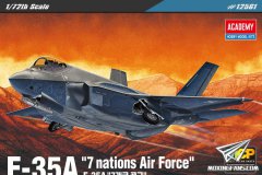 【爱德美 12561】1/72 F-35A 闪电2战斗机7国空军涂装