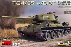 【MINIART 35290】1/35 T-34/85/D-5T中型坦克112厂1944年春