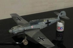 1/32 小号手BF109 E3“埃米尔” 及王牌飞行员