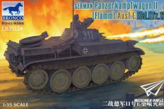 【威骏 CB35124】1/35 德国二号E型喷火坦克开盒评测