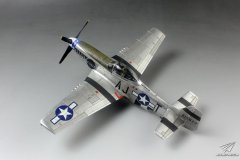 【威骏 FB4010】1/48 中国P-51D/K野马战斗机制作评测