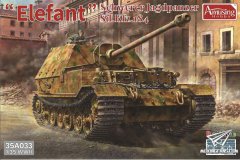 【AMUSING 35A033】1/35 德国象式坦克歼击车开盒评测