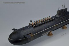 1/350 俄罗斯"台风"级弹道导弹核潜艇