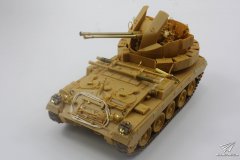 【威骏 CB35148】1/35 M19A1型美军双管40mm自行防空炮（拂尘）素组评测