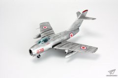 【威骏 FB4014】1/48 米格-15战斗机（朝鲜战争）素组制作测评