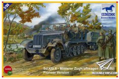 【威骏 CB35041】1/35 德国Sd.Kfz.6工兵型半履带车开盒评测