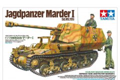 【田宫 35370】1/35 德国 貂鼠I 7.5cm自行反坦克炮开